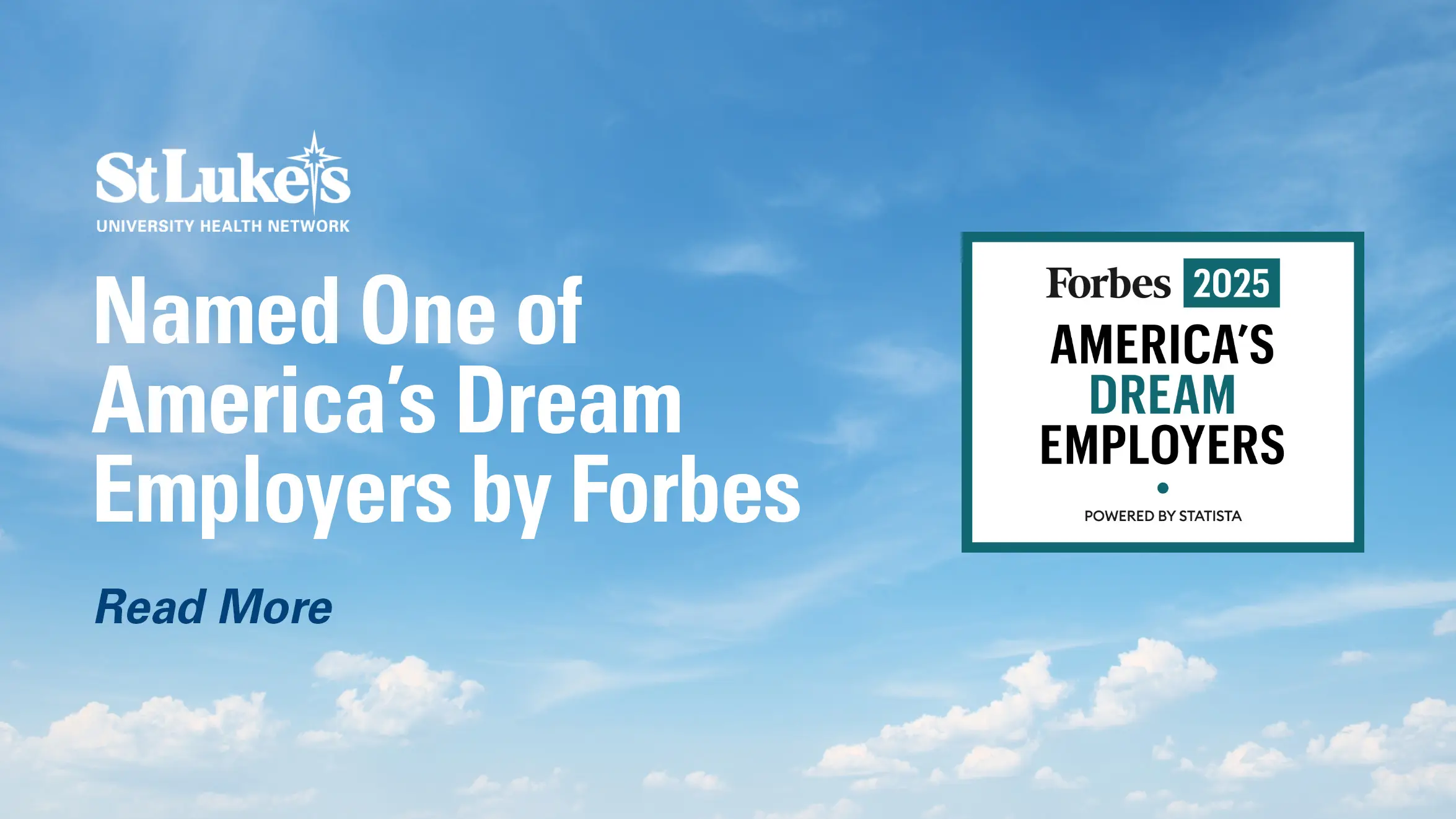 Named One of America's Dream Employers by Forbes