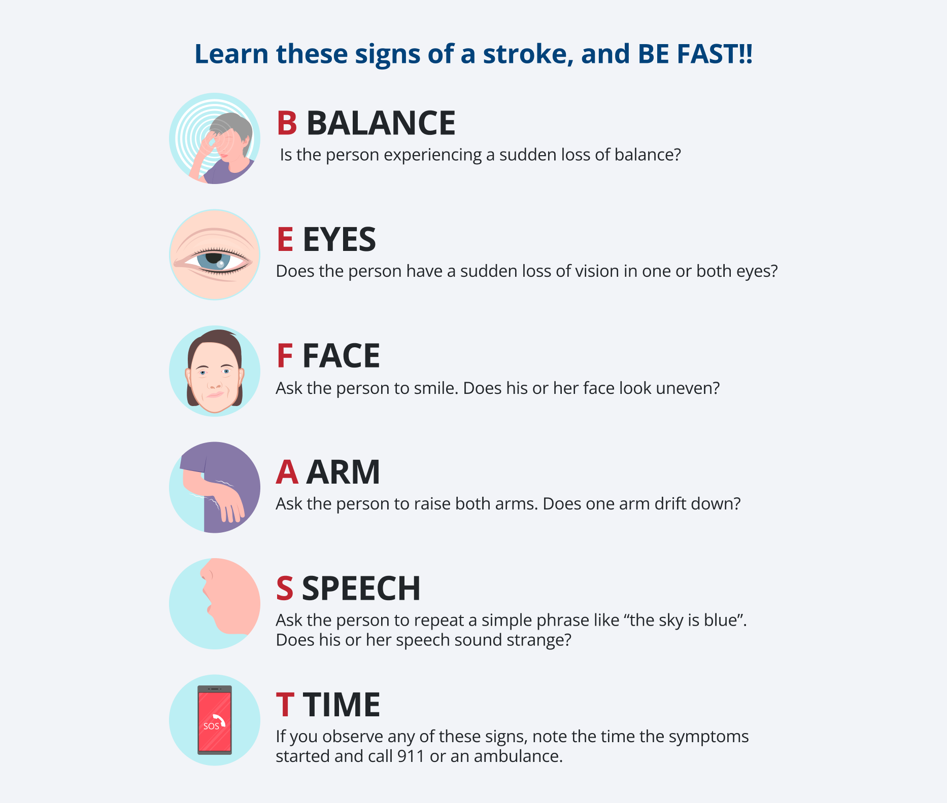 neurosciences stroke learn these signs image