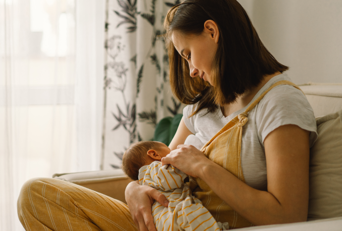 Breastfeeding mother