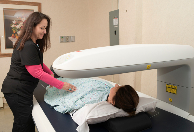 radiology imaging - bone mineral measurement