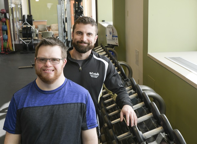 Man With Down Syndrome Becomes Fitness Buff At St Lukes